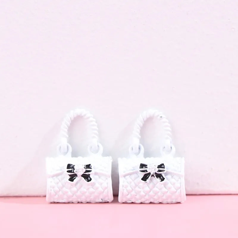 1PCS New Fashion Mini Handbag Shoulder Bag for Doll Decor Accessories Kids Toys