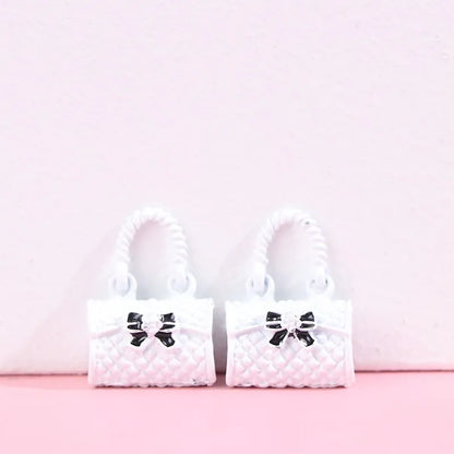 1PCS New Fashion Mini Handbag Shoulder Bag for Doll Decor Accessories Kids Toys