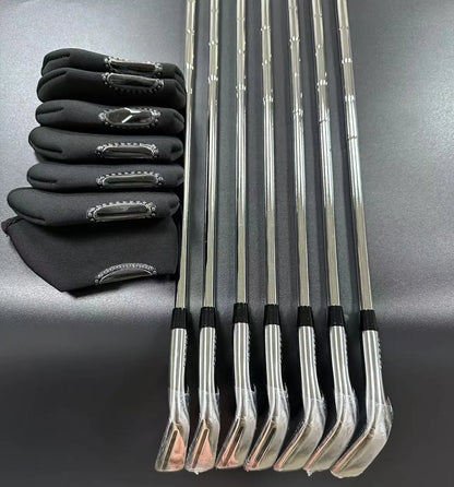 New Brand Golf Irons Silver Color Set P 790 456789p With Shaft and Grip P790 Golf Club Iron Set 8pcs Head Cover Free Shipping