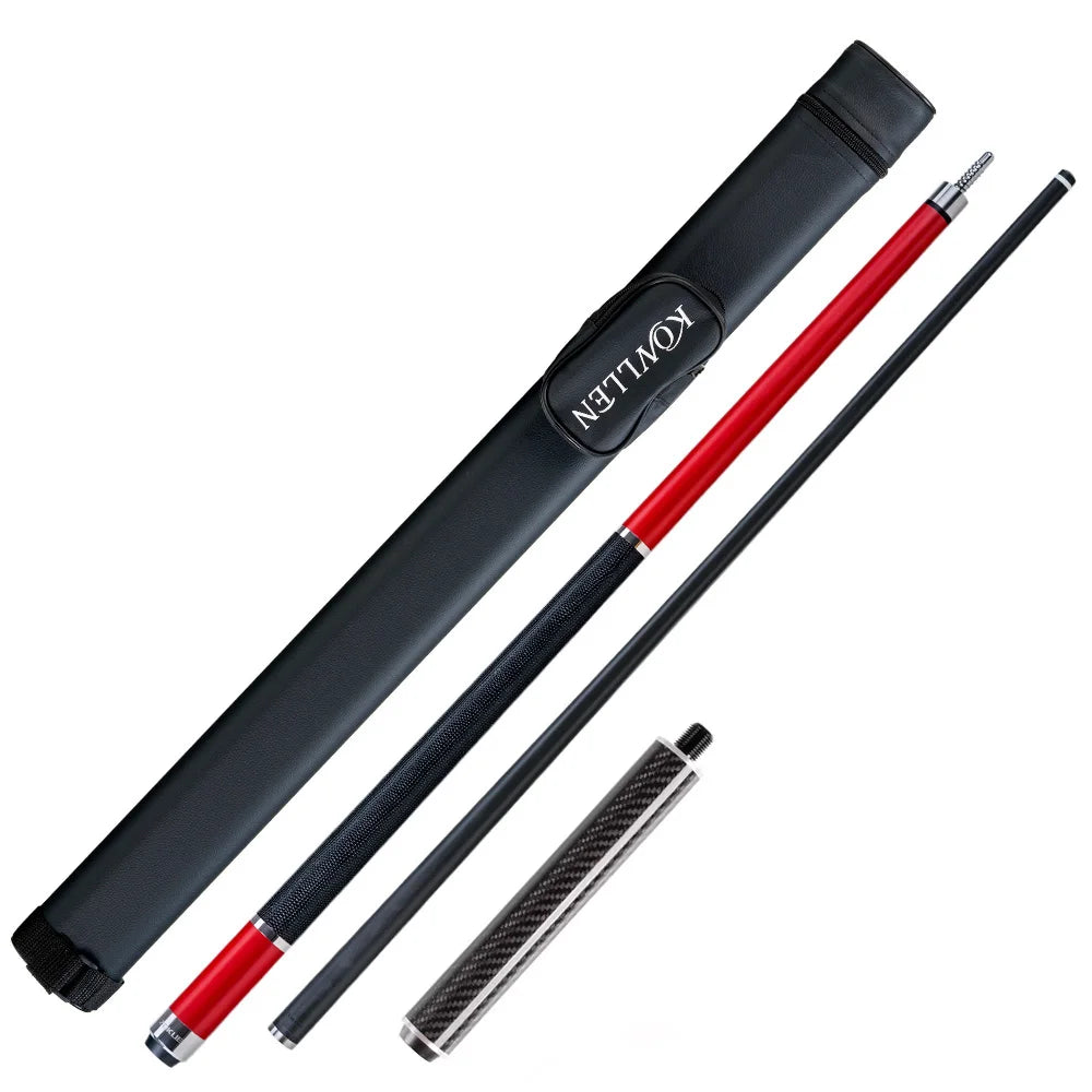 ZOKUE Carbon Fiber Pool Cue  Elite Series With 12.5mm Low Deflection Full Carbon Technology Cue Stick for Billiard Cue Stick Kit