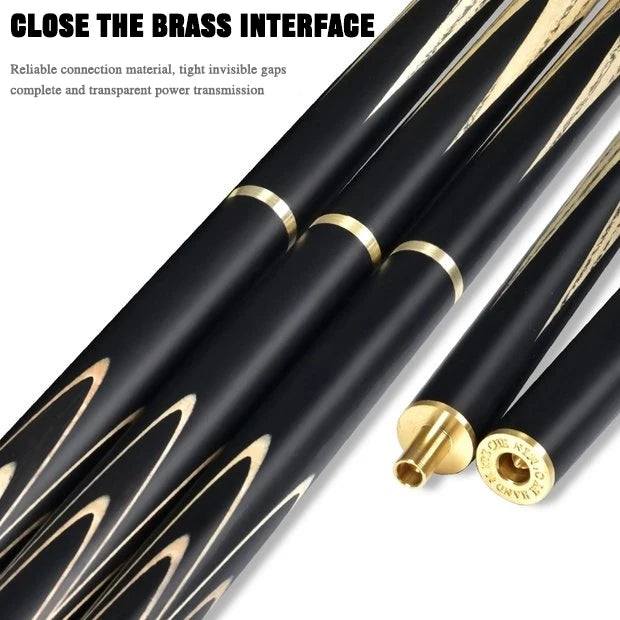 O'Min Victory Billiard Snooker Cue One Piece 9.8mm Tip High Quality Ashwood Shaft Professional Billard With Case and Extension