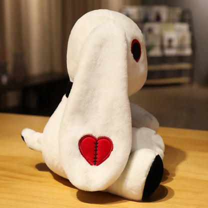 Dark Series Plush Rabbit Toy Pentacle Moon Vampire Doll Stuffed Gothic Rock Style Bunny Halloween Plush Kids Toy Home Decor