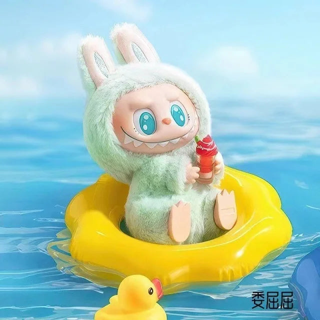 2025 Popmart Labubu the Monsters Lisa Seme Heart Macarrr Vinyl Base Series Trendy Toy Decorations Birthday Gifts