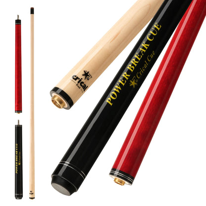 Crical Break Jump Cue With 13mm Tip Professional Maple Shaft  3/8 * 8 Pin Joint Punch Jump Cue for Billiard Pool Cue Stick