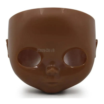 1pc 1/6 Blyth Diy Doll Factory Dolls Faceplate With Backplate 30cm Plastic Blyth No Makeup Face Screw Toys Accessories