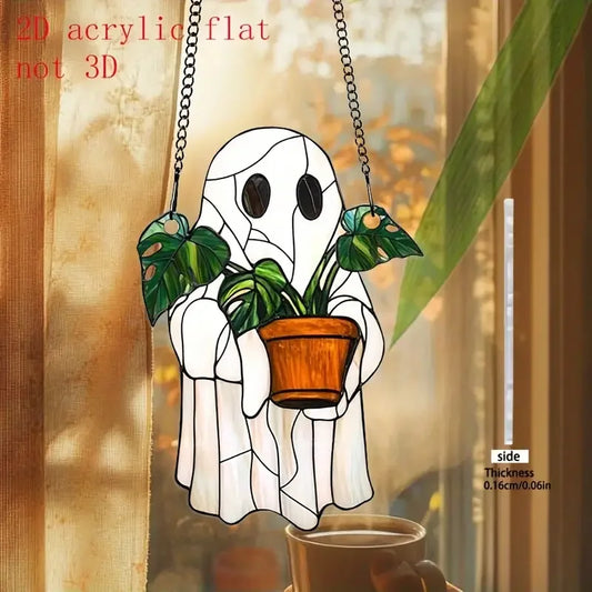 1pcs Thrilling Gothic Window Decoration - Suitable for Halloween Decoration and Haunted House Aesthetics, Wall Decoration