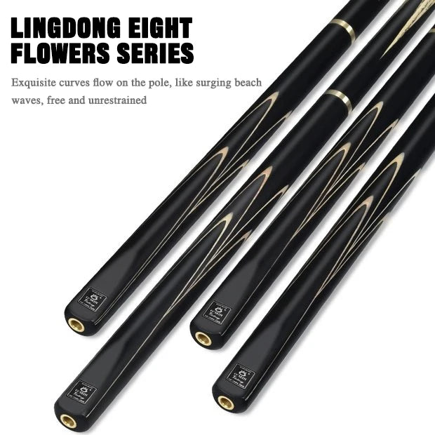 O'Min Victory Billiard Snooker Cue One Piece 9.8mm Tip High Quality Ashwood Shaft Professional Billard With Case and Extension
