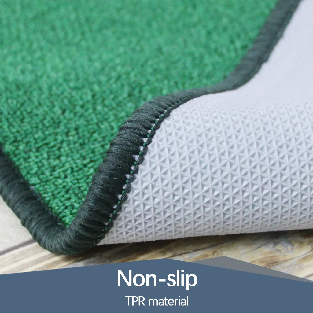 Golf Putting Indoor Golf Hitting Mat Green Mat Golf Practice Training Aid Equipment for Home Outdoor Backyard Golf Practice