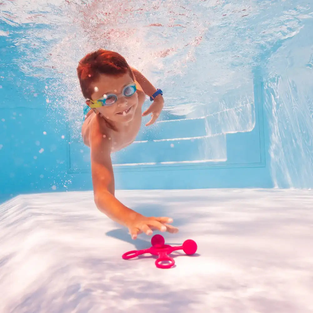 Seaweeds Swimming Pool Toys Kid Water Sports Swim Thru Rings Diving Doors Octopus Dolphin for Summer Activities Outdoor Games