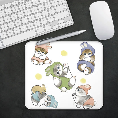 Gaming Mouse Pad XS Small Mousepad for Cute Pusheens Cats PC Gamer Desktop Decoration Office Mouse Mat Deskmat Rug
