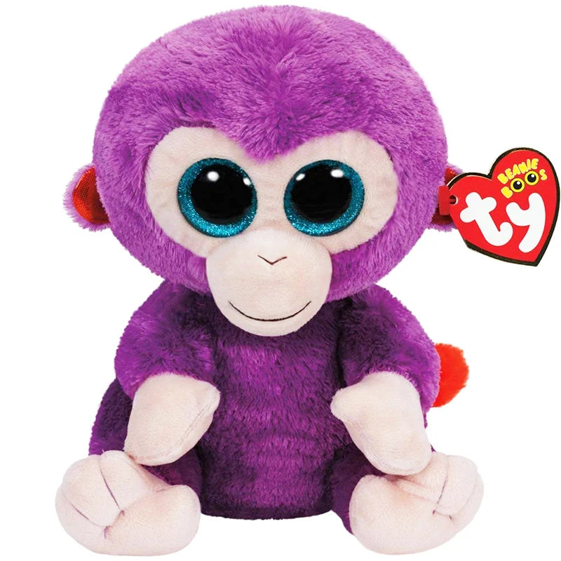 Ty Beanie Animal Stuffed Plush Toy Beastie Cute Halloween Golden Wing Bat Doll Children Birthday Toys Gift 15cm