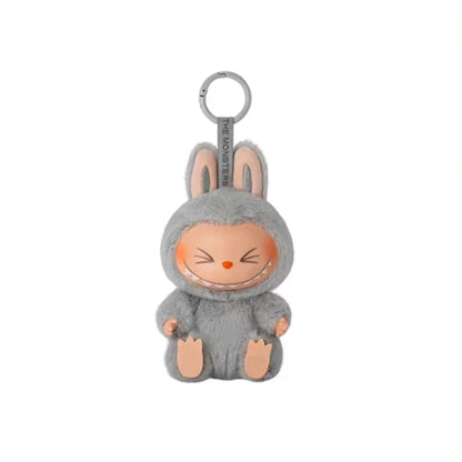 Original Popmart Labubu Exciting Macarons Vinyl Series Blind Box Sit Anime Kawaii Figure Room Decoration Collection Toy Kid Gift
