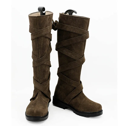 Movie Game Cosplay Boots Halloween Carnival Thrones Costume Made Halloween Party Shoes for Adult Women Man Halloween