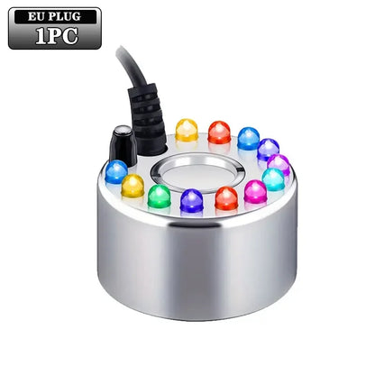 1-10pcs Mini LED Pumpkin Light Fogger Water Fountain Pond Fog Machine for Halloween Christmas Easter Party Festival Decoration