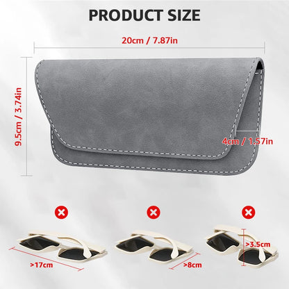 Car Glasses Case Organizer Storage Car Eyeglass Case Glasses Box for Car Sun Visor Organizer Sunglasses for BMW Glasses Case