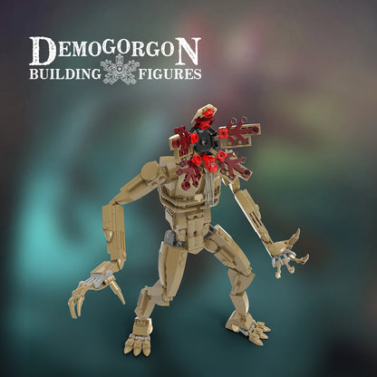 Demogorgon Toy Building Sets, Stranger Monster Figure Cannibal Flower Toys for Horror TV Series Fans, Halloween Present, 354 Pcs