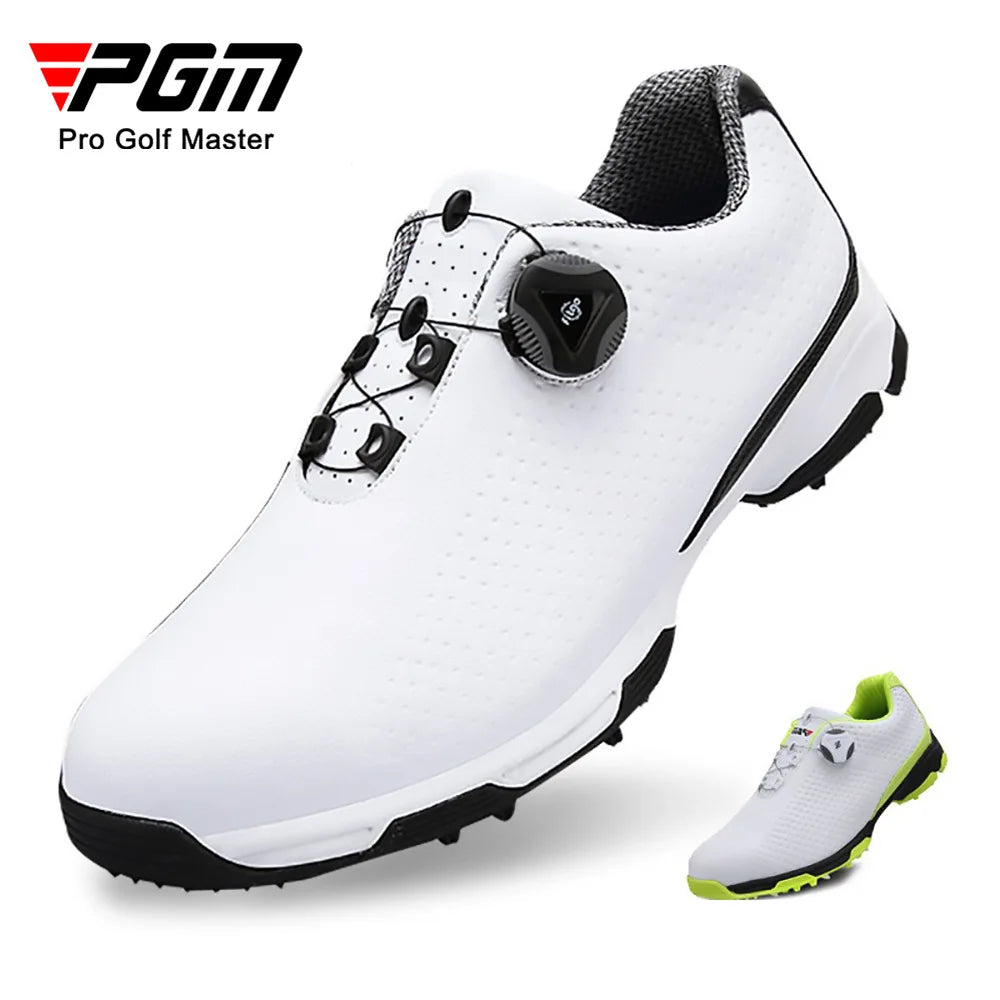 PGM Golf Shoes Waterproof Men's Casual Sports Shoes Breathable Training Sneakers for Male XZ095