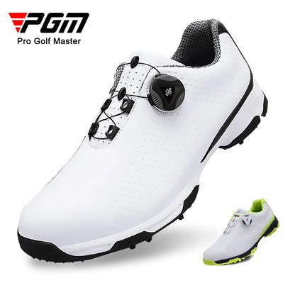 PGM Golf Shoes Waterproof Men's Casual Sports Shoes Breathable Training Sneakers for Male XZ095