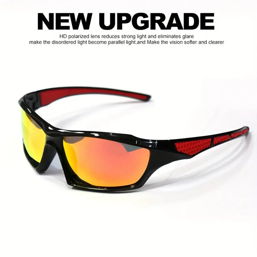 Fashion Sports Sunglasses Polarized UV Protection Personalized Glasses Round Frame Metal Men's and Women's UV400 Eyewear