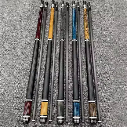 Premium High-End Leadsuper  100% Carbon Fiber Shaft 1/2 Billiard Pool Cue With10 11.5  12.5mm Cue Tip