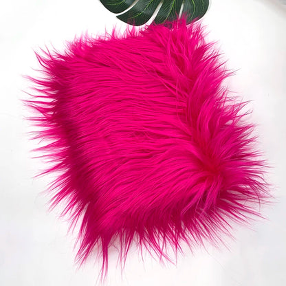Faux Fur Fabric 46 Colors 160x50cm 8cm Soft Long Plush Handmade Doll/Clothing Shaggy Fabric