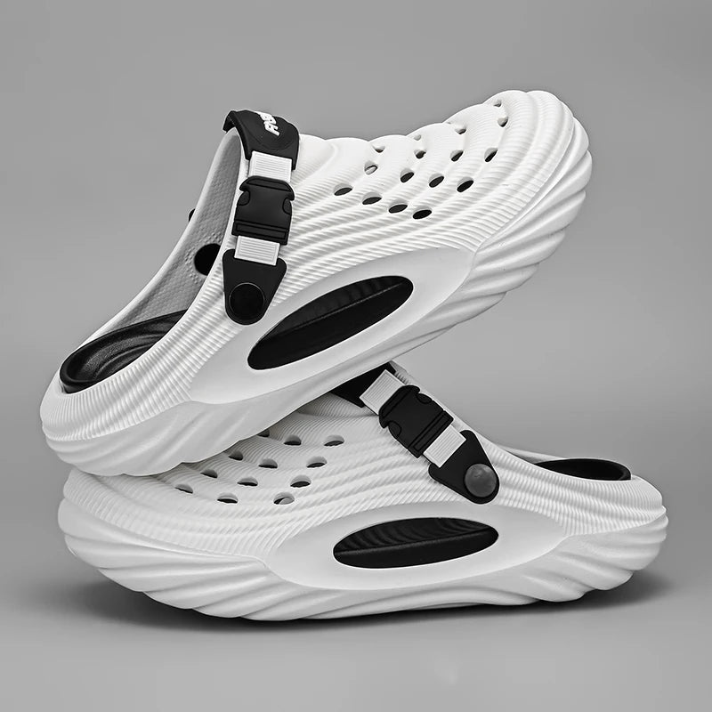 Unisex Summer Slippers Men Clogs Platform Women Beach Sandals Outdoor Casual Non-Slip Footwear Men Sandals