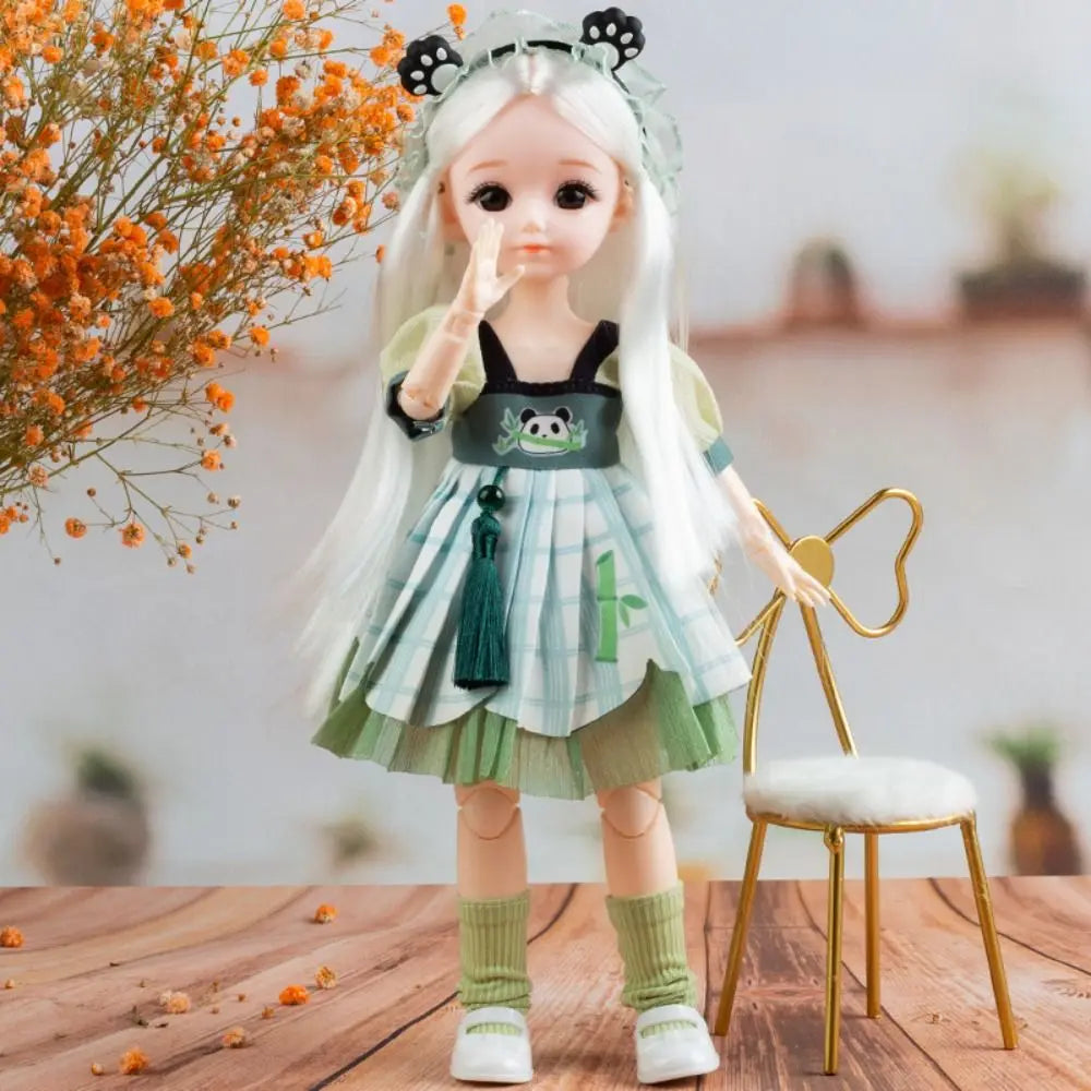 BJD Dolls BJD Dolls and Clothes Hinged Doll Brown Eye Removable Joints 3D Eyes Doll 13 Movable Joints Anime
