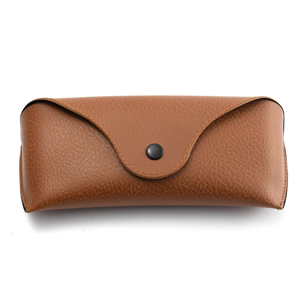 COHK Fashion Leather Soft Sunglasses Case for Men Luxury Designer Glasses Box Bag Hard Protector Eyeglasses Accessories