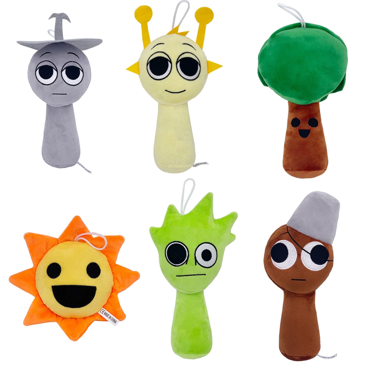Sprunki Plush Toys Horror Game Toys Cartoon Cute Soft Stuffed Pillow for Kid Birthday Christmas Gift Stuffed Children Dolls
