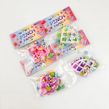 Ins Plush Plush Cat Paw Squeeze Cat Paw Slow Rebound Food Pinch Music Toys Cartoon Donut Squeeze Waffles Toy Children Toys