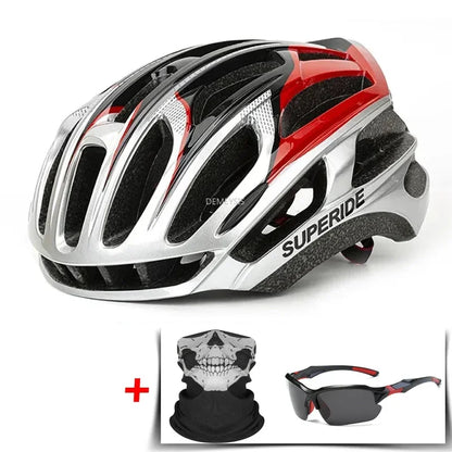 Road Bike Helmet Ultralight Bicycle Helmets Men Women Mountain Bike Riding Cycling Integrally-Molded Helmet