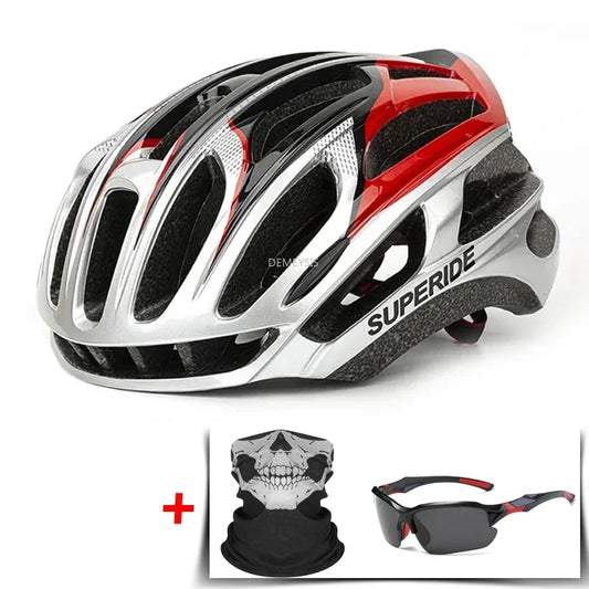 Road Bike Helmet Ultralight Bicycle Helmets Men Women Mountain Bike Riding Cycling Integrally-Molded Helmet