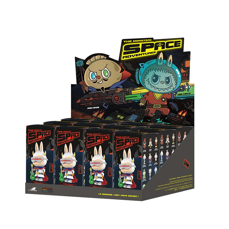 POPMART Labubu the Monsters Space Advanture Series Action Figures Blind Box Collectible Cute Kawaii Toy Birthday Gifts