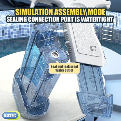 New 2024 Experience Fully Automatic Summer Water Gun Electric Glock Pistol Shooting Water Fun Toys for ChildrenBoysGirls Adults