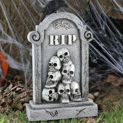 Tombstones for Graves Halloween Tombstone Decorations for Cemetery Headstones Signs Miniature Gravestones for Props Crafts