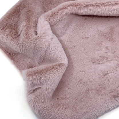Sewbato 10mm 100% Polyester Faux Fur Fabric 50x50cm Environmentally Friendly Soft Minky Fabric Plush Toy/Clothing Plush Fabric