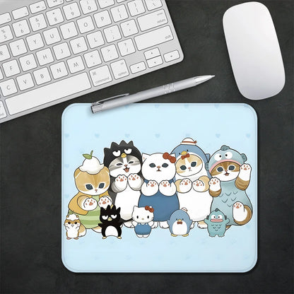 Gaming Mouse Pad XS Small Mousepad for Cute Pusheens Cats PC Gamer Desktop Decoration Office Mouse Mat Deskmat Rug