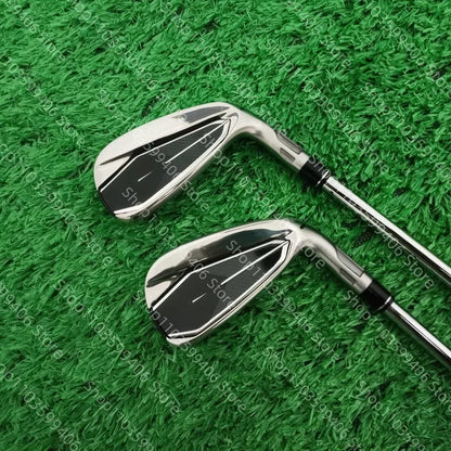2024New Men's Golf Club Silvery Qi-10 Irons Set 5-9pas Wedges 8pcs R/S/Sr Flex Steel/Graphite Shaft Assemble With Head Cover