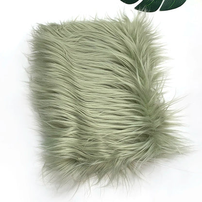 Faux Fur Fabric 46 Colors 160x50cm 8cm Soft Long Plush Handmade Doll/Clothing Shaggy Fabric