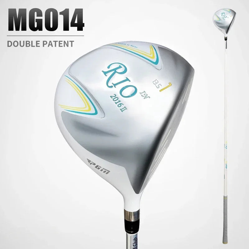 PGM RIO Women Golf Clubs Drivers 1/3/5/Hybrids Wood 460CC Capacity Aluminium Alloy Carbon for Beginer Traning MG014