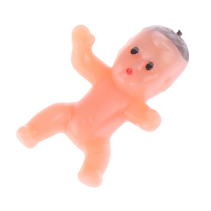 10/20/60Pcs Mini Plastic Baby Kids Small Toys High Quality 1 Inch Figurine Angel Doll Cupid Doll Christmas Doll Baking Decor