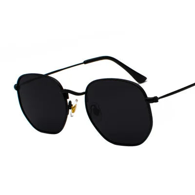 Fashion Hexagon Sunglasses Women Men 2025 Square Metal Frame Designer Sun Glasses for Driving Sunglass UV400 Protection Outdoor