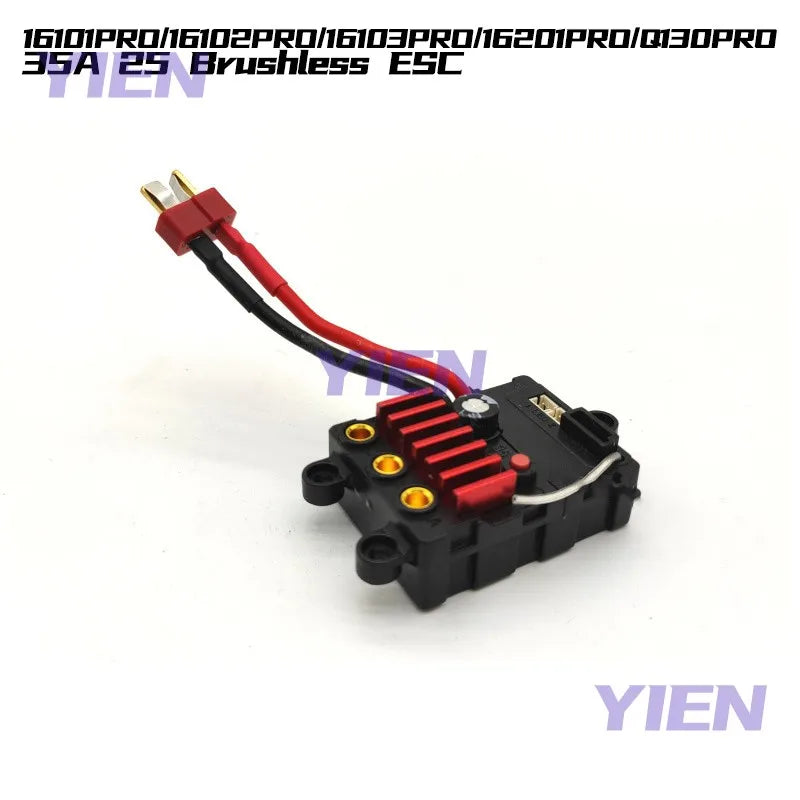 RC Cars Parts 16101pro/16102pro/16103pro/16201pro Upgraded Version Brushless Motor, Servo, ESC, Metal Accessories