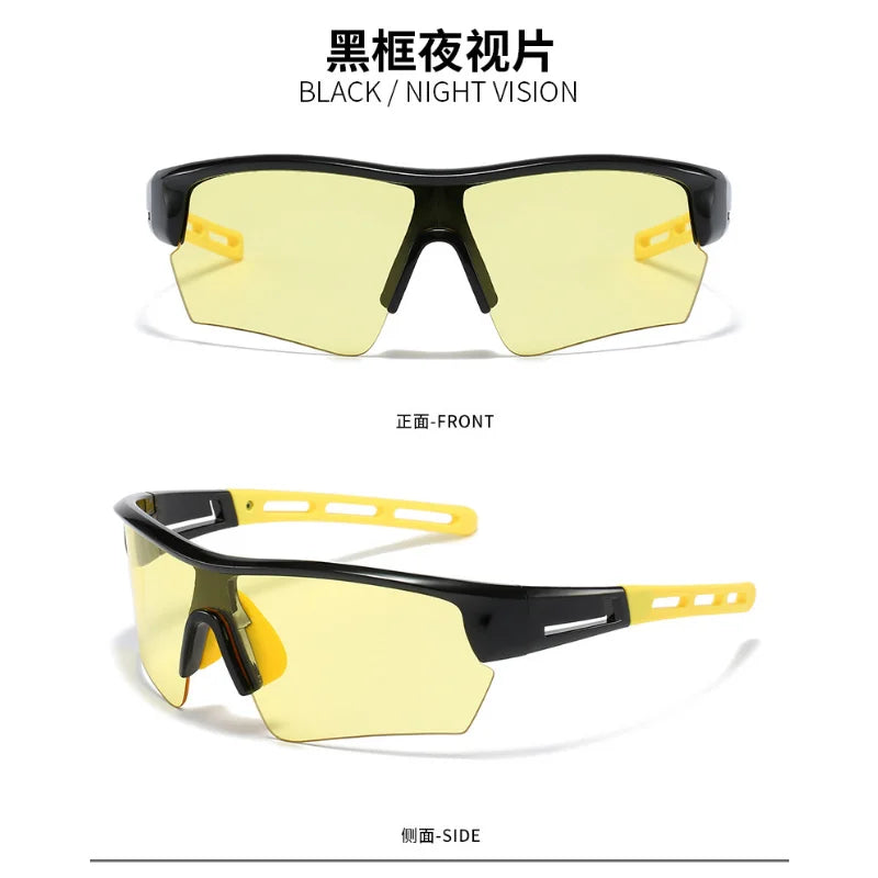 Cycling Glasses Sunglasses Motorcycles Outdoor Goggles Unisex Eyewear Cycling Driving Bike Anti UV Sport Bicycle Running Eyewear