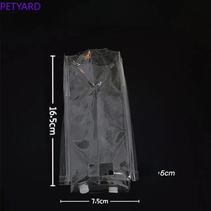 For Labubu Bag Keychain Transparent Protective Cover Bag for Doll Bag (No Doll) #466360
