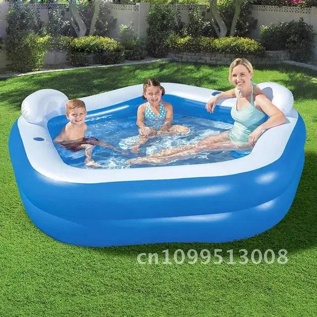 Swimming Children's Inflatable Big Pool Floats Slide Dinosaur Castle Pools Summer Play Piscina Water Toys Games Kids for Baby