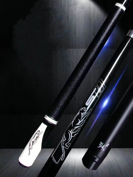 PREOAIDR 58" Universal Black Technological Billiard Pool Cue Stick 10.8/11.8/13mm + Case Holder Set