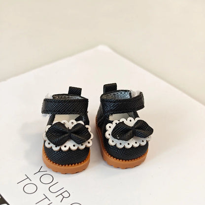 17cm Labubu Dolls Clothing Outfit Accessories Plush Doll's Clothes for Sitting Party Leather Jacket T-Shirt Pants Dress EJ14B