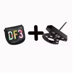 LAB Golf DF3 Putter Balanced Putter Black/Blue/Green/Red/Pink Color Black Steel 33 34 35 Inch LAB Golf Club With Head Cover