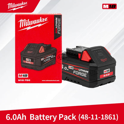 Milwaukee 48-11-1861 48-11-1881 48-11-1813 M18 FB6 M18 FB8 18V Lithium-Ion REDLITHIUM FORGE HD 6.0Ah 8.0Ah 12.0Ah Battery Pack
